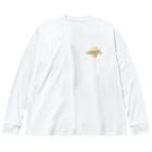 Parallel Imaginary Gift ShopのAncient Egg Protection Fund ビッグシルエットロングスリーブTシャツ