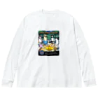 tmok_shop_tokyoのAlpaca Finance Fireside Chat Big Long Sleeve T-Shirt