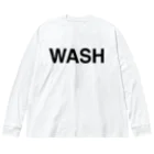 TOKYO LOGOSHOP 東京ロゴショップのWASH-ウォッシュ- ビッグシルエットロングスリーブTシャツ