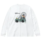 yo-pecoのスマルピーとモルモットカー Big Long Sleeve T-Shirt