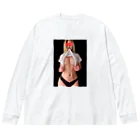 人生楽笑の人生楽笑　 Big Long Sleeve T-Shirt