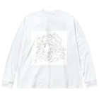 can.の抽象　メガネの人 Big Long Sleeve T-Shirt