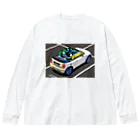 GALLERY misutawoの白のミニコンバーチブル Big Long Sleeve T-Shirt