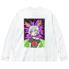 スベスベマンジュウガニの変態少女〈オオミズアオ〉 Big Long Sleeve T-Shirt