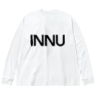 semioticaのINNU (doge in Japanese) Big Long Sleeve T-Shirt