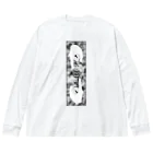 煩悩崙毛のnow loading ビッグシルエットロングスリーブTシャツ