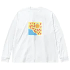 my pastel（いしはら　まさこ）の田舎の子供グッズ。 Big Long Sleeve T-Shirt