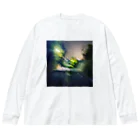 エモいTシャツ屋さんのエモいチャリ走住職T Big Long Sleeve T-Shirt