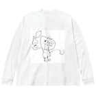 nigirimeshi（にぎりめし）の娘イラスト「ミニトマトちゃん」 Big Long Sleeve T-Shirt