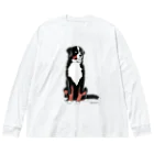 lilyamamのバーニーズマウンテンドッグ　lilyamam Big Long Sleeve T-Shirt