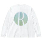 REST IN RECORDSのレストインレコーズ | レーベルロゴ | オフィシャルカラー Big Long Sleeve T-Shirt