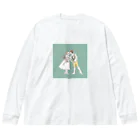 carrot.のリーズの結婚 Big Long Sleeve T-Shirt