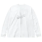 シャチの猫ジャンケン Big Long Sleeve T-Shirt