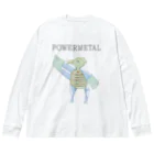 ルルンパ・エンターテイメントのパワーメタル Big Long Sleeve T-Shirt