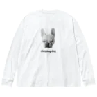 Lindo.のねむいぬ Big Long Sleeve T-Shirt