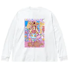 くまちくまお屋さんのteddy bear girl's room Big Long Sleeve T-Shirt