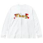 BurankoのBuranko Thug blood Big Long Sleeve T-Shirt