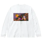 𝙈𝙊𝙈𝙊'𝙨 𝙎𝙝𝙤𝙥のHappy Halloween #05 Big Long Sleeve T-Shirt