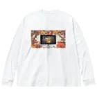 𝙈𝙊𝙈𝙊'𝙨 𝙎𝙝𝙤𝙥のHappy Halloween #06 Big Long Sleeve T-Shirt