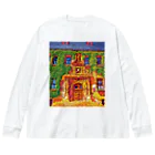 GALLERY misutawoのドイツ クヴェトリンブルク市庁舎のエントランス ビッグシルエットロングスリーブTシャツ