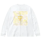 LeafCreateのQuiteStoneBrillianceGold Big Long Sleeve T-Shirt