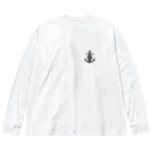puikkoの大日本帝国海軍軍記章（ワンポイント　黒） Big Long Sleeve T-Shirt