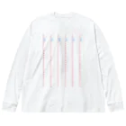 フォーヴァの山折り谷折り Big Long Sleeve T-Shirt