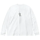 りんのおえかきのねこさん Big Long Sleeve T-Shirt