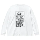 wktkライブ公式グッズショップのオシャレなてんあご Big Long Sleeve T-Shirt