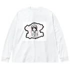 ﾏｼﾞｭﾏｼﾞｮﾄｩｳｨﾝｸﾙのメンヘラで何が悪い！ Big Long Sleeve T-Shirt