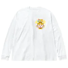 TokoTokoStudioのトコろん　(HAPPY BIRTHDAY) ビッグシルエットロングスリーブTシャツ