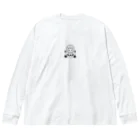 虹色猫工房(クロミツ)の猫観音 Big Long Sleeve T-Shirt