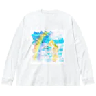 【ホラー専門店】ジルショップのシュワシュワ☆レモネード Big Long Sleeve T-Shirt