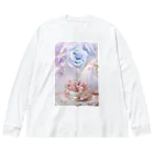 【ホラー専門店】ジルショップの上品な花々 Big Long Sleeve T-Shirt