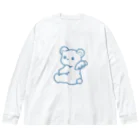 Annaのべべコット（もこもこ） ビッグシルエットロングスリーブTシャツ