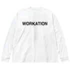 TOKYO LOGOSHOP 東京ロゴショップのWORKATION-ワーケーション- ビッグシルエットロングスリーブTシャツ