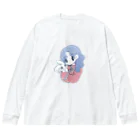 微々子(Viviko)の私の大好き Big Long Sleeve T-Shirt