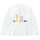 姐の狐狸 Big Long Sleeve T-Shirt