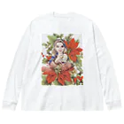 【ホラー専門店】ジルショップの絵画風ジルアート Big Long Sleeve T-Shirt