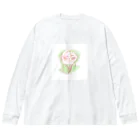 girls girls girlsのhiding girl Big Long Sleeve T-Shirt