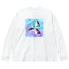 ショコラ★ルビーのスパイホップシャチ Big Long Sleeve T-Shirt