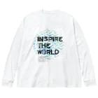 Been KamakuraのINSPIRE THE WORLD ビッグシルエットロングスリーブTシャツ