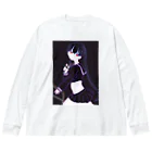 tinaの地雷女ちゃん Big Long Sleeve T-Shirt