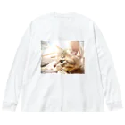 city_catのcatTシャツ Big Long Sleeve T-Shirt