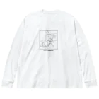 YamamoriMeidoの寝ているトイプードル Big Long Sleeve T-Shirt