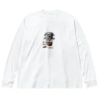 愛ベトナムのベトナムコーヒー Big Long Sleeve T-Shirt