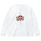 nekokokuのスクラム ラガーくん ラグビー Big Long Sleeve T-Shirt