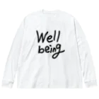 うぇるびーいんぐのwell-being ビッグシルエットロングスリーブTシャツ