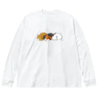 ふわにゃんshopのツチノコ☆キャッツ Big Long Sleeve T-Shirt