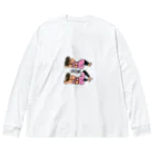 culture club B号室の尻とれちゃん ビッグシルエットロングスリーブTシャツ